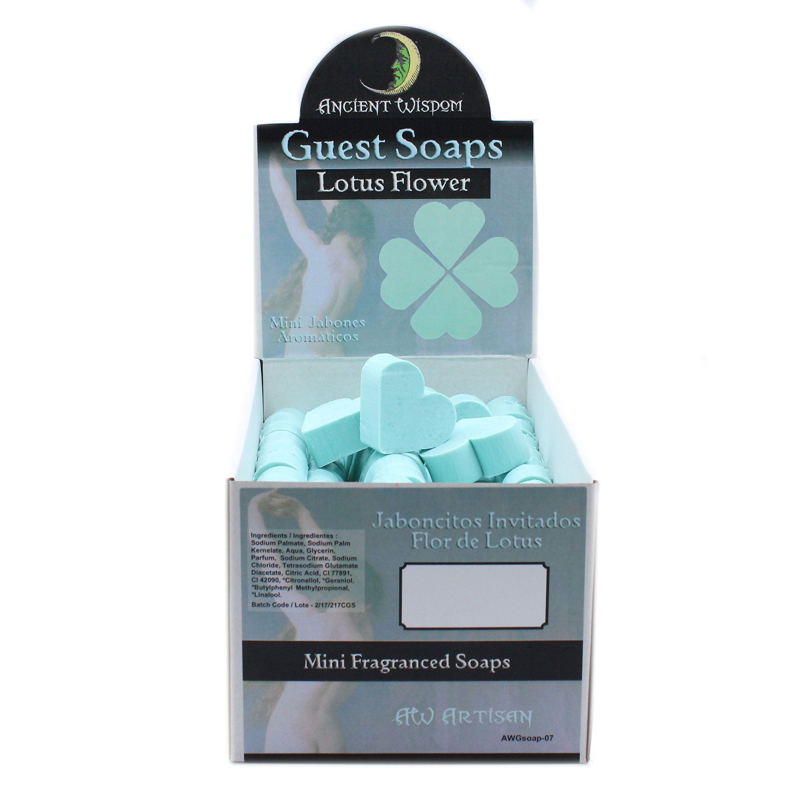 Heart Guest Soap - Lotus Flower 20g - My Vitamin Shop