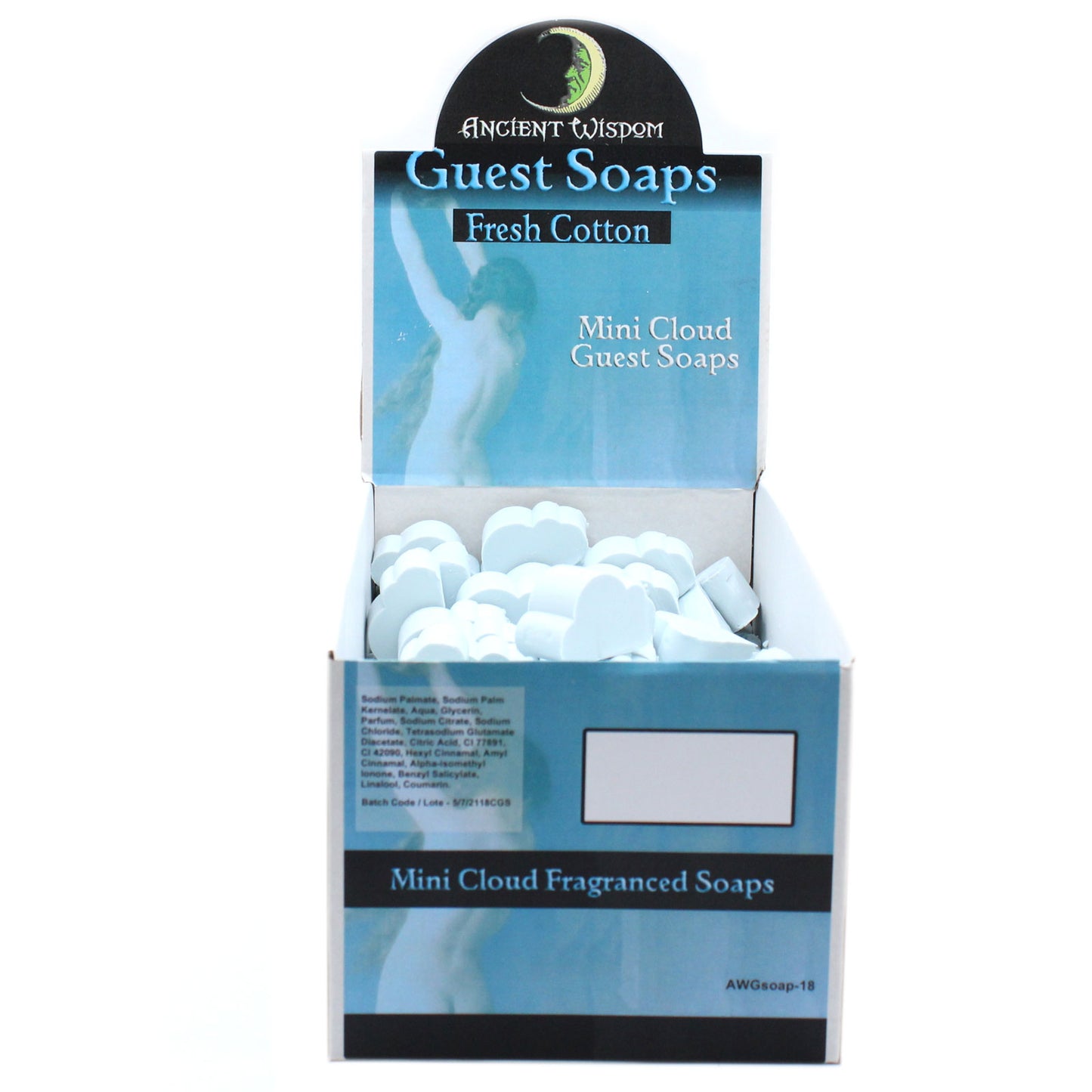 Blue Cloud Guest Soap - Fresh Cotton 20g - My Vitamin Shop