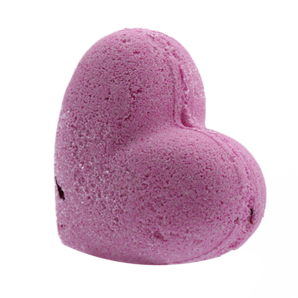 Love Heart Bath Bomb 70g - Ylang & Rose - My Vitamin Shop