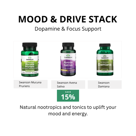 Mood & Drive Stack – Dopamine & Focus Support