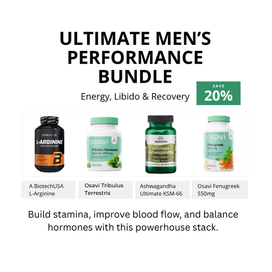 Ultimate Men’s Performance Bundle – Energy, Libido & Recovery